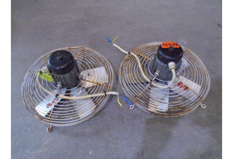 Roller ventilator Ø 350 220v zuigend.